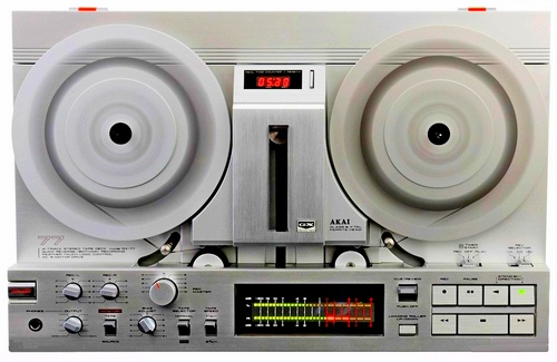 Катушечник Akai GX-77, магнитофон, бобинник, катушка, винтаж